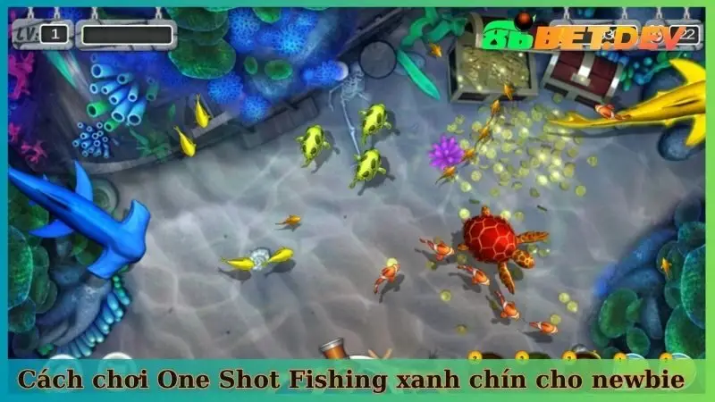 Cách chơi One Shot Fishing xanh chín cho newbie
