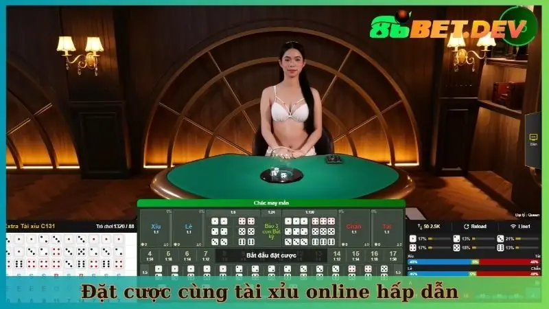 Đặt cược cùng tài xỉu online hấp dẫn