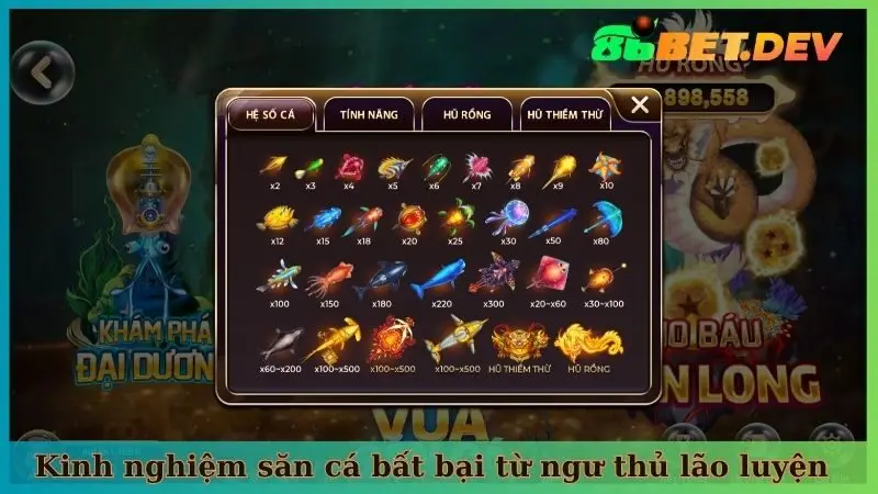 Kinh nghiệm săn cá bất bại từ ngư thủ lão luyện
