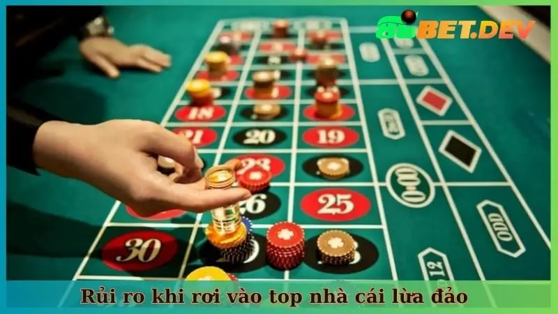 Rủi ro khi rơi vào top nhà cái lừa đảo
